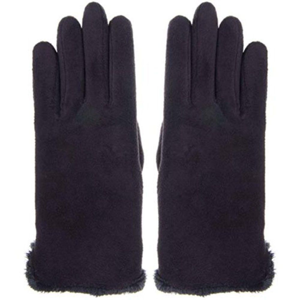 Isotoner Women's Stretch Fleece Gloves with Microluxe and Smart Touch Te… - Picture 4 of 13